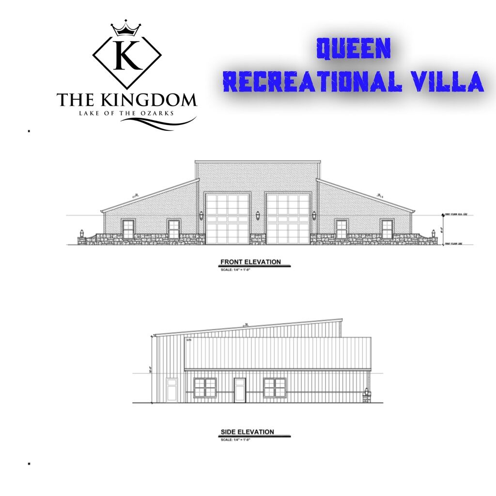 The Queen - Elevations for Queen Recreational Villa